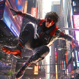 Symbol von Superhero spider city fighter